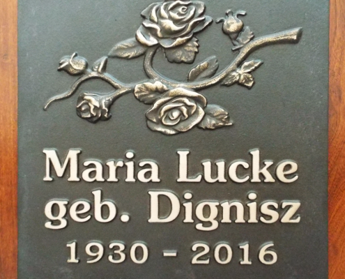 Urnentafeln Maria Lucke