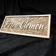 Namensschild Petra Clemen